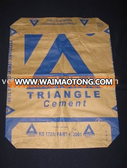 50kg Kraft Paper Cement Bag